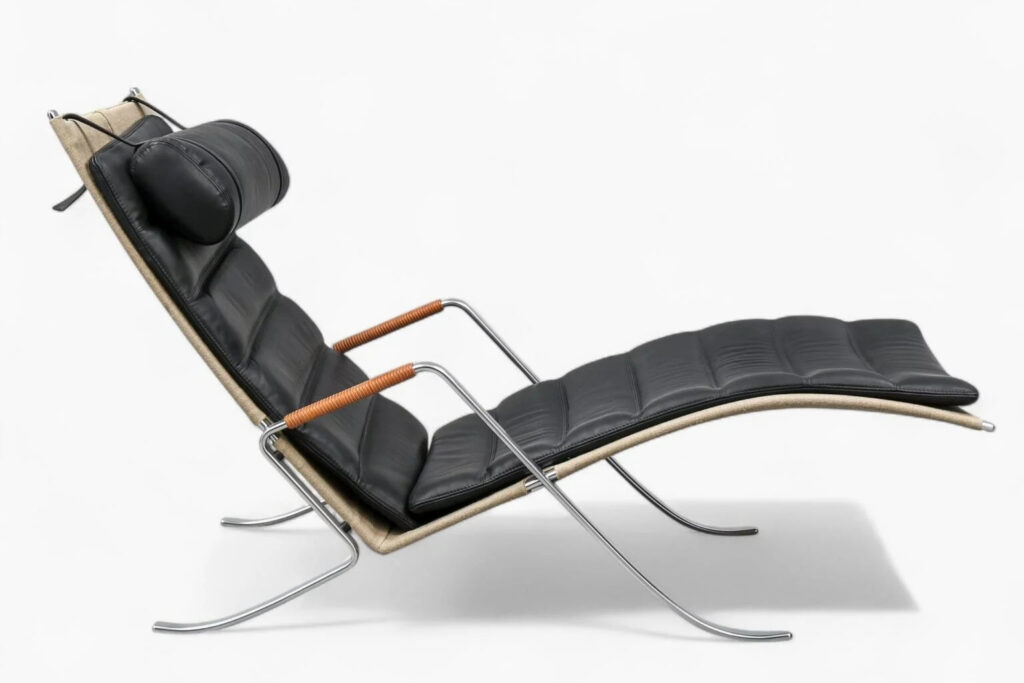 Jørgen Kastholm & Preben Fabricius ‘Grasshopper’ Chaise Longue